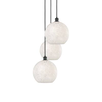 Innovations Lighting 113B-3P-14-19 White Mouchette Pendant White