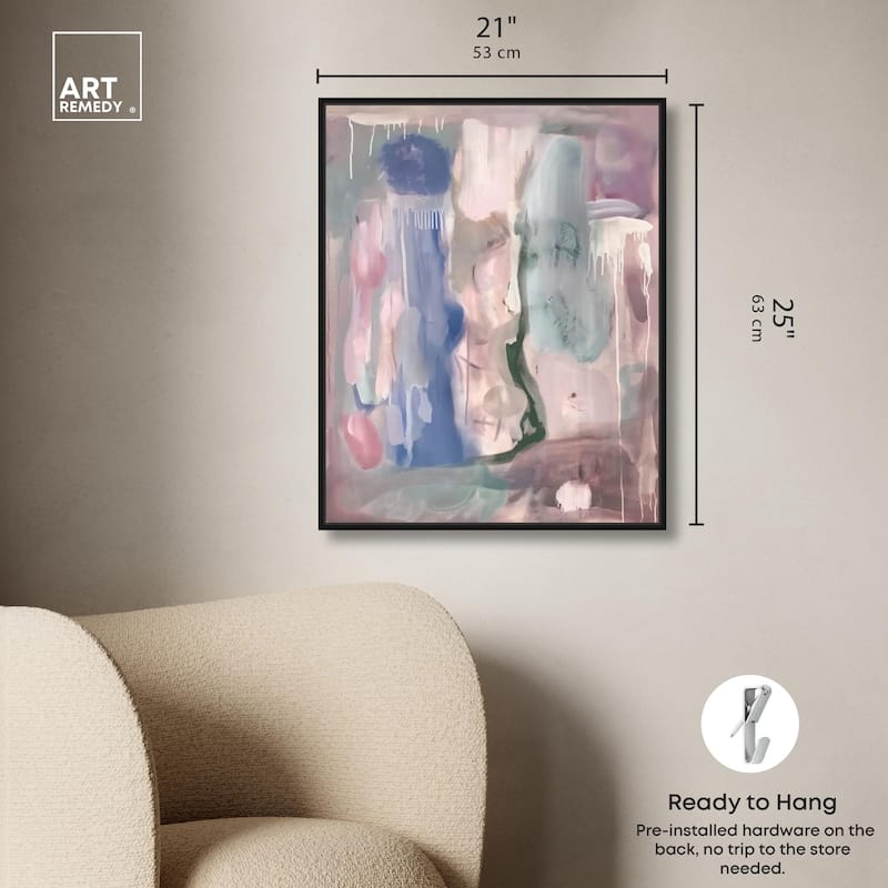 Silk and Satin II Canvas by Art Remedy