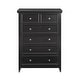 preview thumbnail 6 of 6, GDFStudio - Farmhouse Modern 6-Drawer Dresser Cabinet with Metal Slides and Vintage Handles