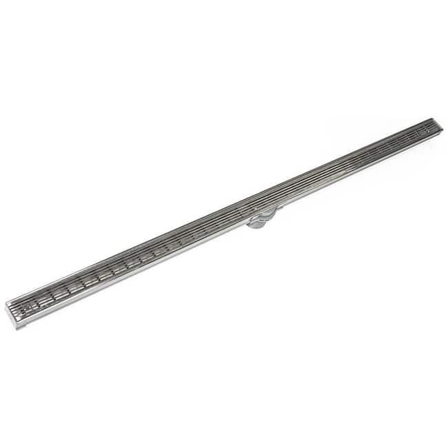 Infinity Drain S-LAG 3848 48" Site Sizable Low Profile Stainless Steel - Satin Stainless