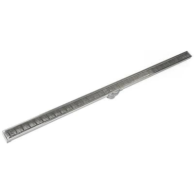Infinity Drain S-LAG 3860 60" Site Sizable Low Profile Stainless Steel