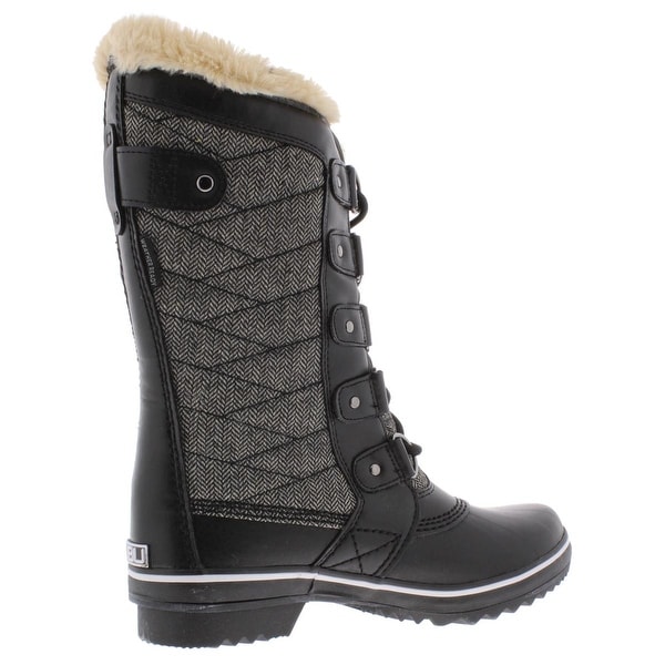 vegan leather winter boots