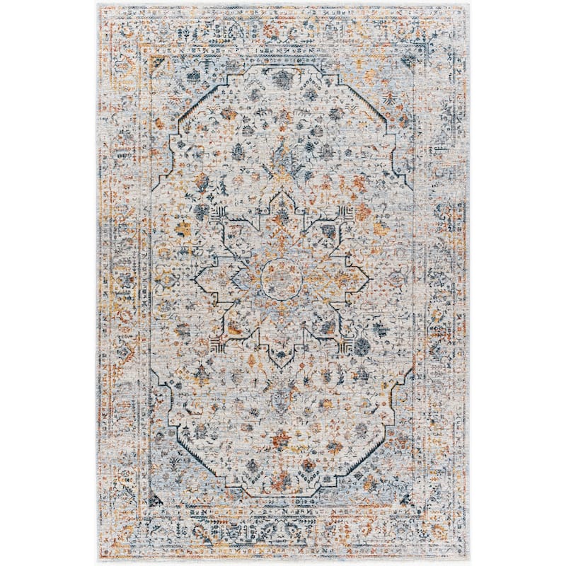 Livabliss Traditional Laila Medallion Area Rug