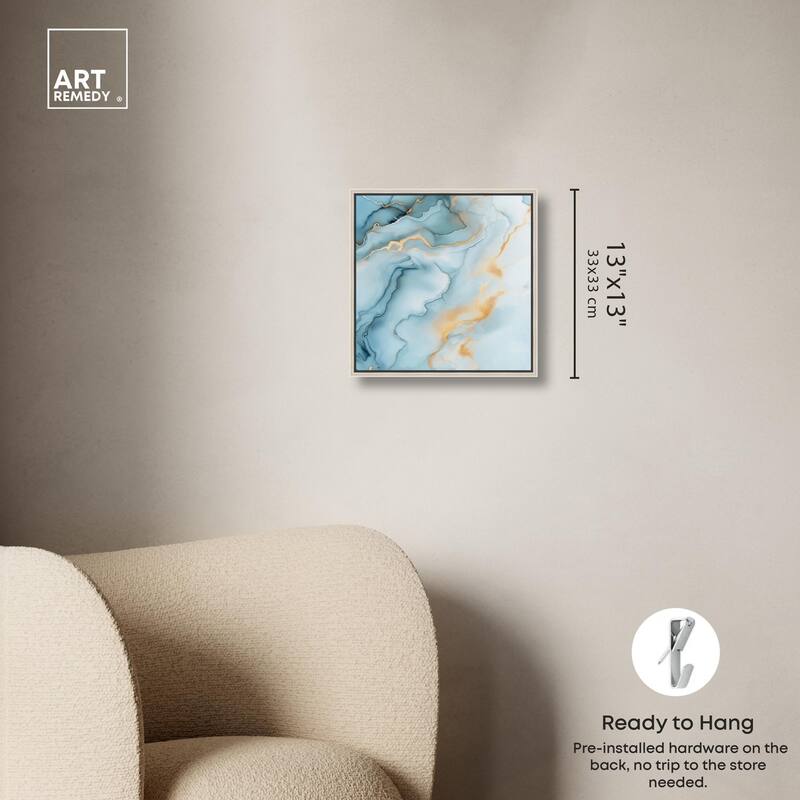 Precious Flow Canvas by Art Remedy