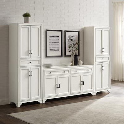 Tara 3Pc Sideboard And Pantry Set - 15"x108.5"x67.75"