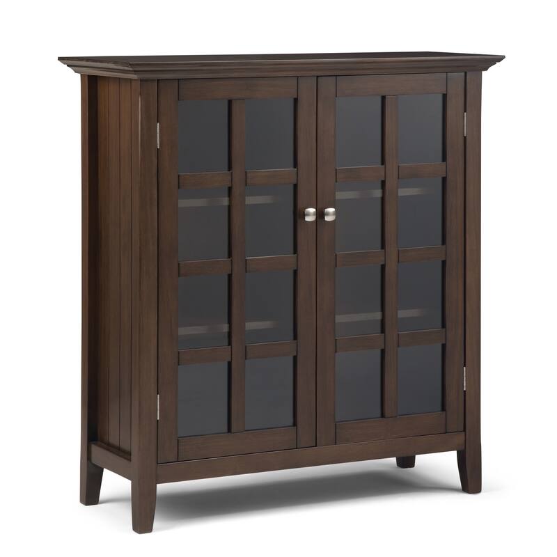 WYNDENHALL Normandy 39-in. Solid Wood Storage Cabinet - 39"w x 17"d x 42.2"h