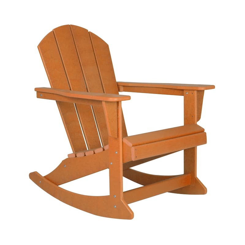 Polytrends Laguna Hdpe All Weather Outdoor Patio Rocking Chair (Set of 4)