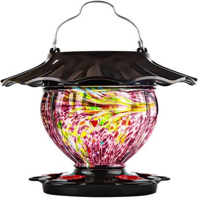 Powered Hummingbird Feeder for Outside Hanging