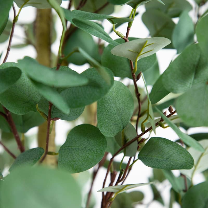 10' Artificial Eucalyptus Tree - Green