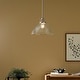 preview thumbnail 3 of 68, Kichler Lighting Avery 1-Light Pendant Light with Seeded Glass