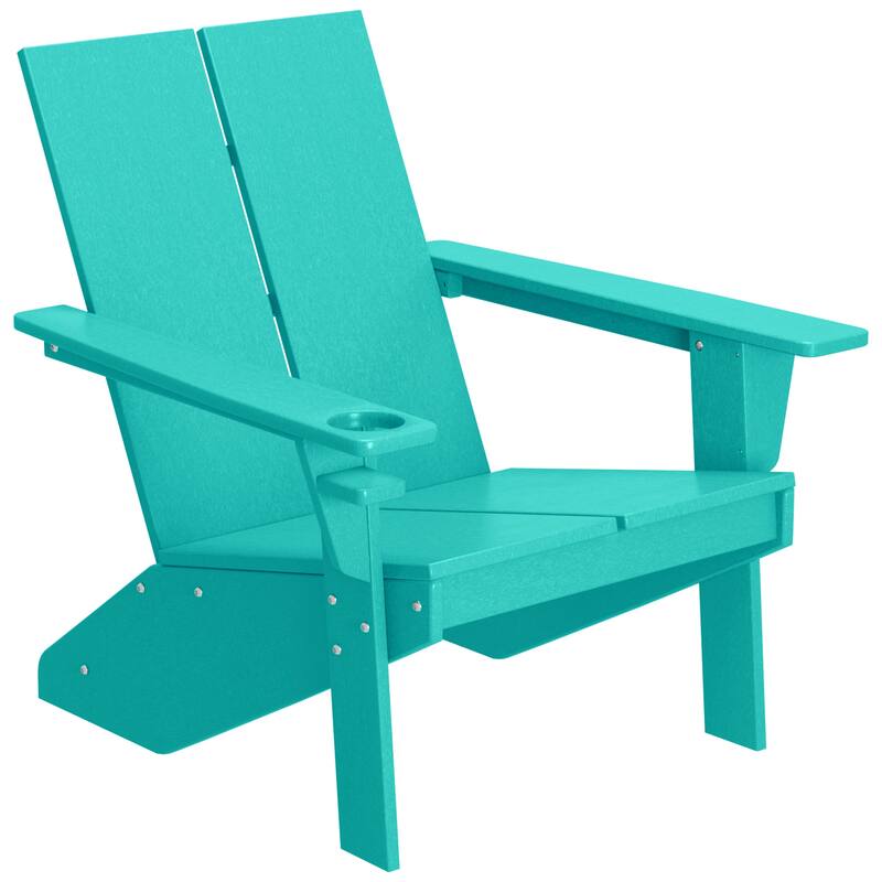 Coastin Modern Poly Adirondack Chair - Turquoise