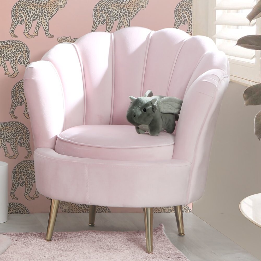 Alana Seashell Kids Chair, Pink as picture Bed Bath Beyond