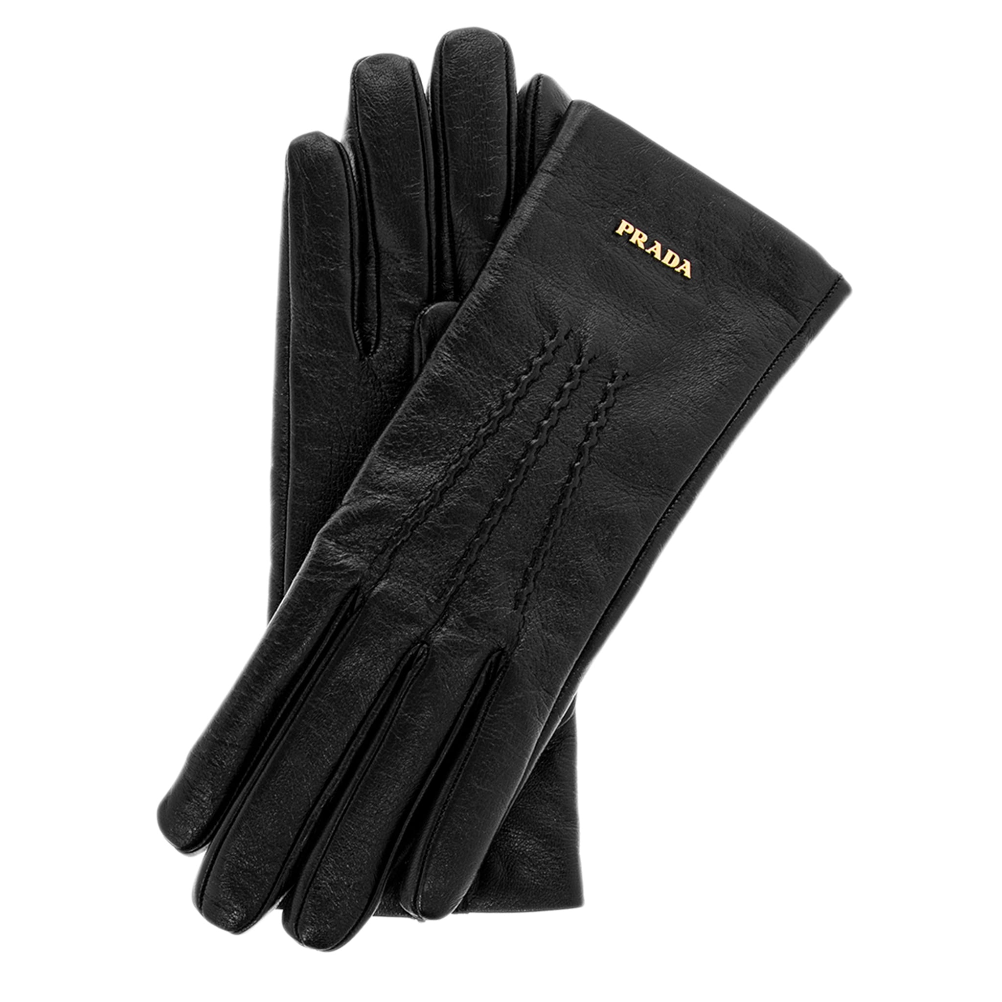 Women's Italian Cashmere Lined Leather Gloves - Overstock - 43357229