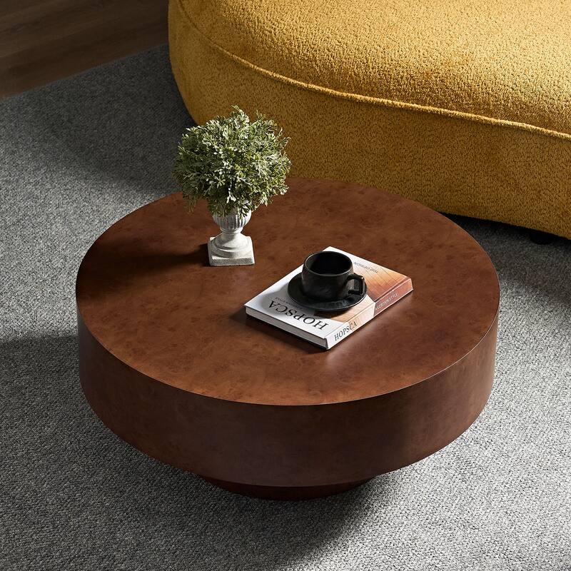 Center Table Coffee Table for Living Room, Side Table Sofa Table Accent Table End Table Dining Table - Walnut