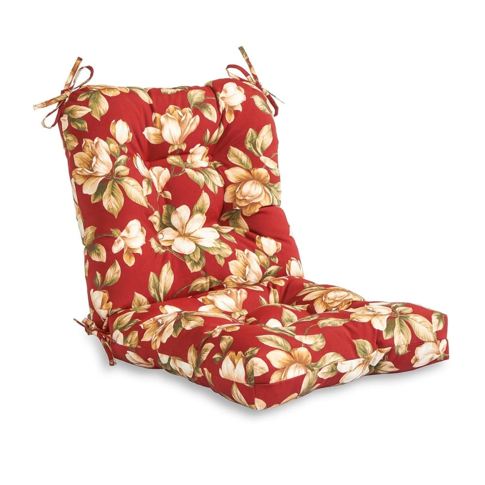 Outdoor Tufted Dining Chair Cushion