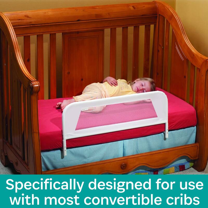 KidCo Convertible Crib Rail - Telescopic - White