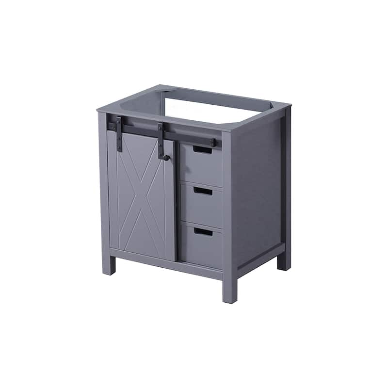 Marsyas 30 in W x 22 in D Dark Grey Bath Vanity