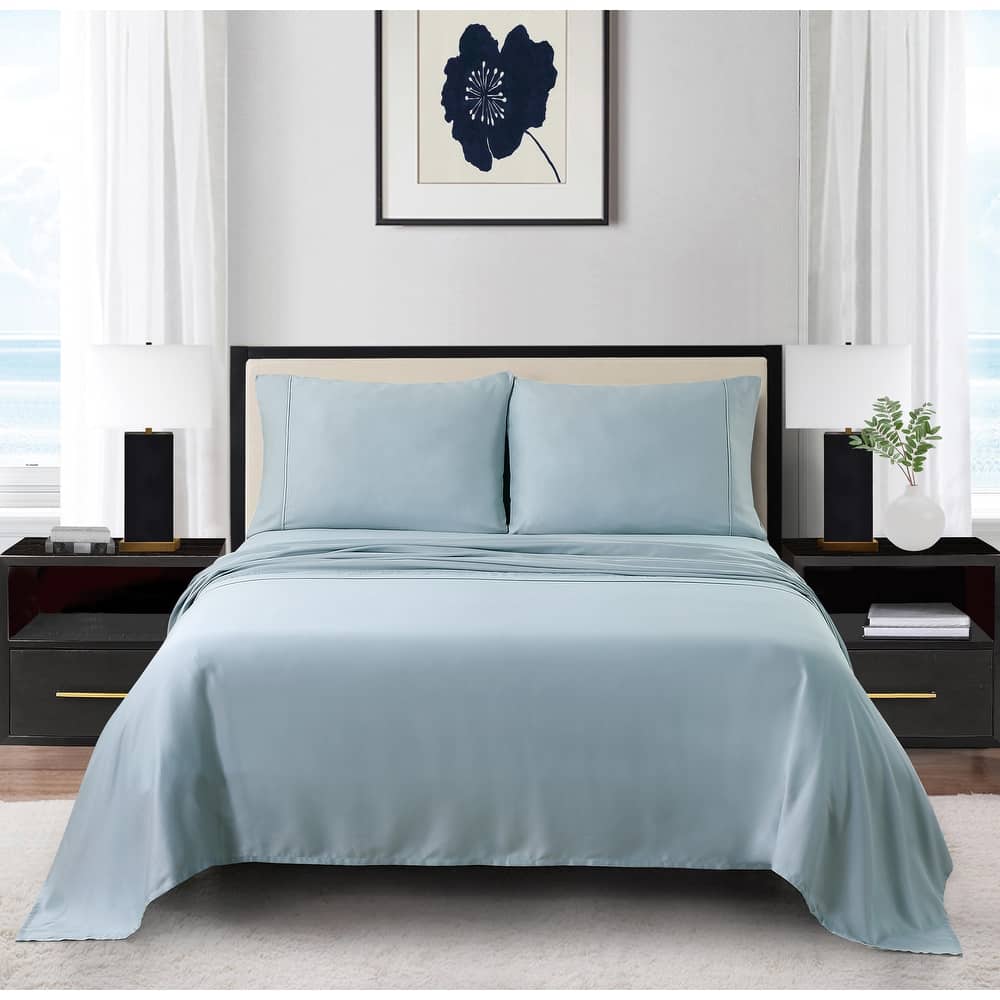 Anne Klein Reverie 4-Piece Cotton Sheet Set