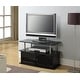 preview thumbnail 1 of 15, Porch & Den Derbigny TV Stand with 2 Storage Cabinets and Shelf