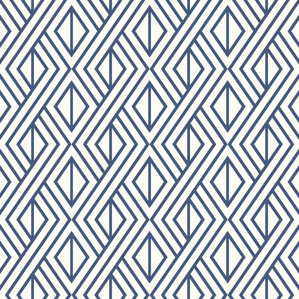 Seabrook Designs Diamond Weave Non-Woven Unpasted Wallpaper - 20.9 in. W x 33 ft. L