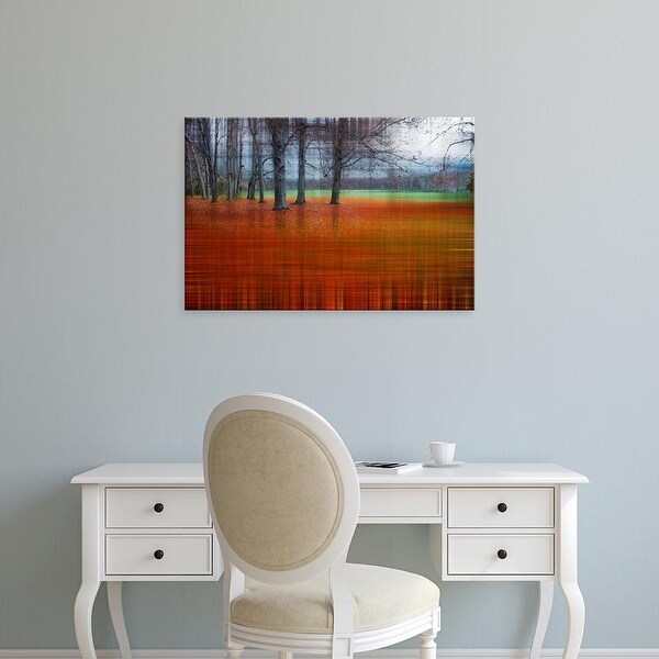 Easy Art Prints Hannes Cmarits's 'Abstract Autumn' Premium Canvas Art