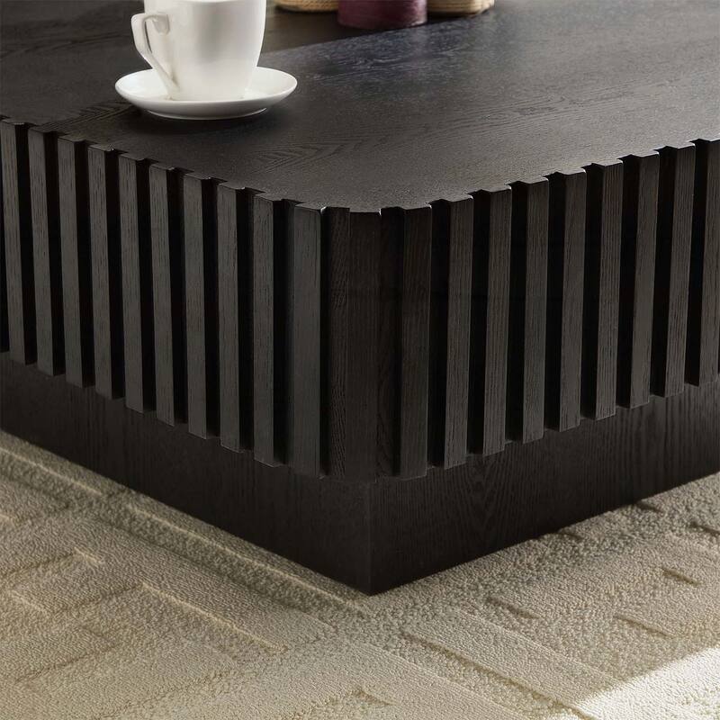 Modern Square Coffee Table,for Living Room,Small Footprint