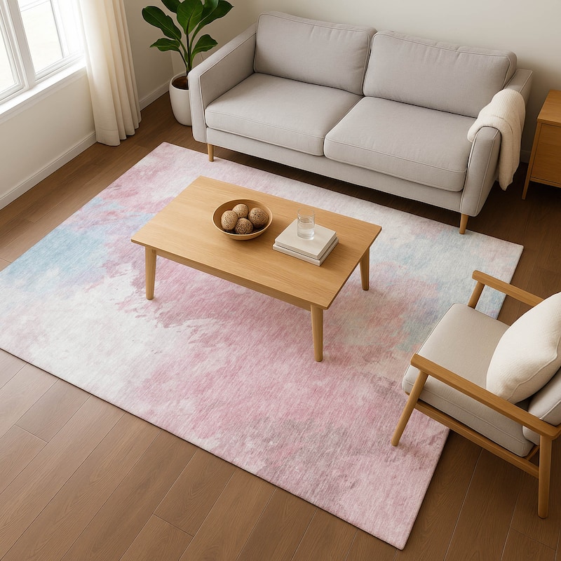 Premium Washable Super Soft Abstract Modern Mayfield Rug