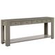 Console Table Sofa Table with Storage Drawers