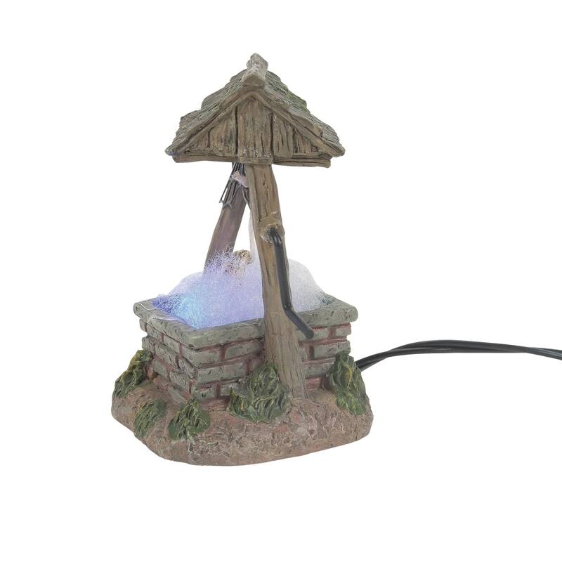 Department 56 Village Halloween Accessories Haunted Well LED Lighted Accessory - 4030787