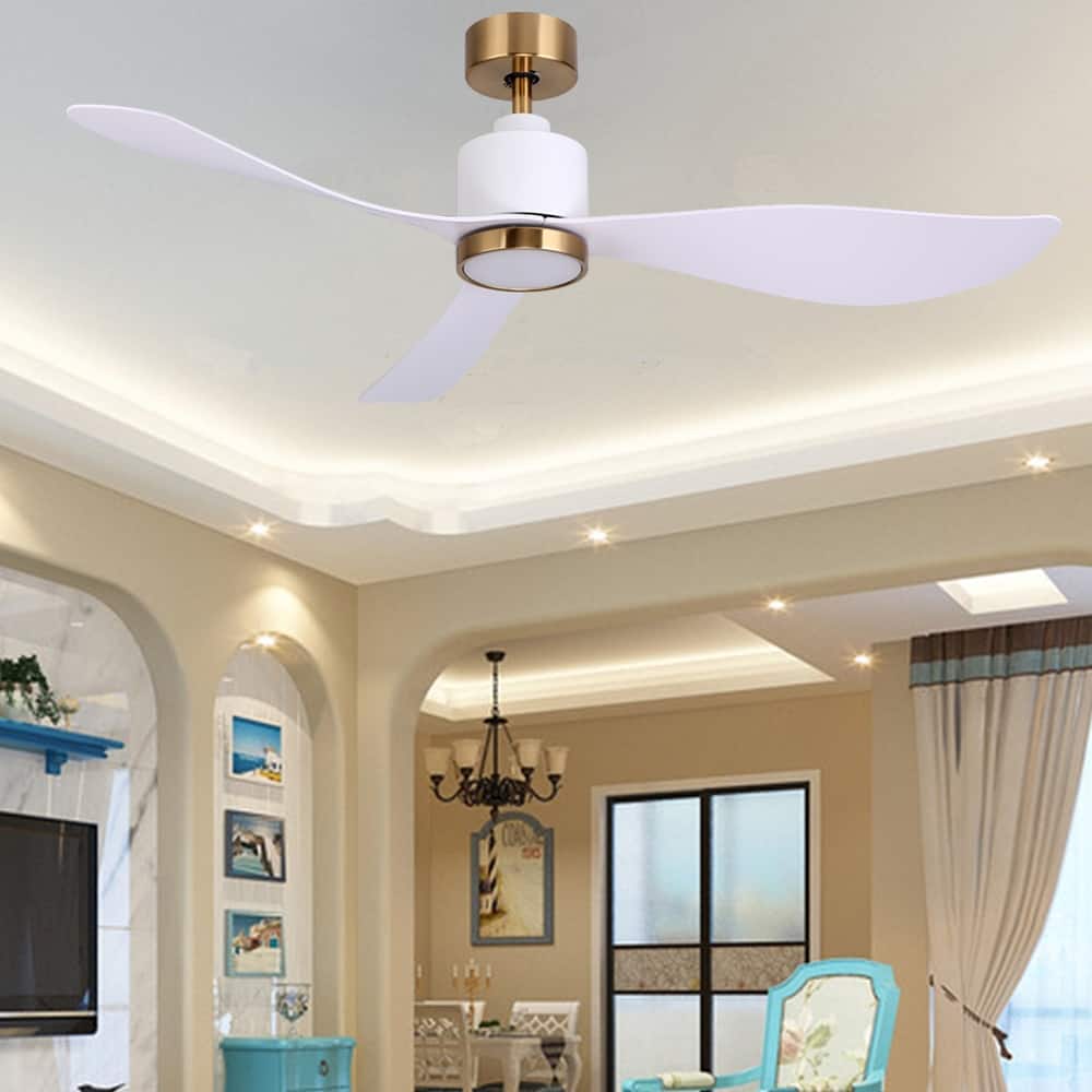 OVIOS Elegant 52-inch 2-in-1 Ceiling Fan Light with Remote Control