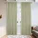 preview thumbnail 8 of 46, Linen Blend Light Filtering Back Tab/Rod Pocket Panel Pair(Set of 2)