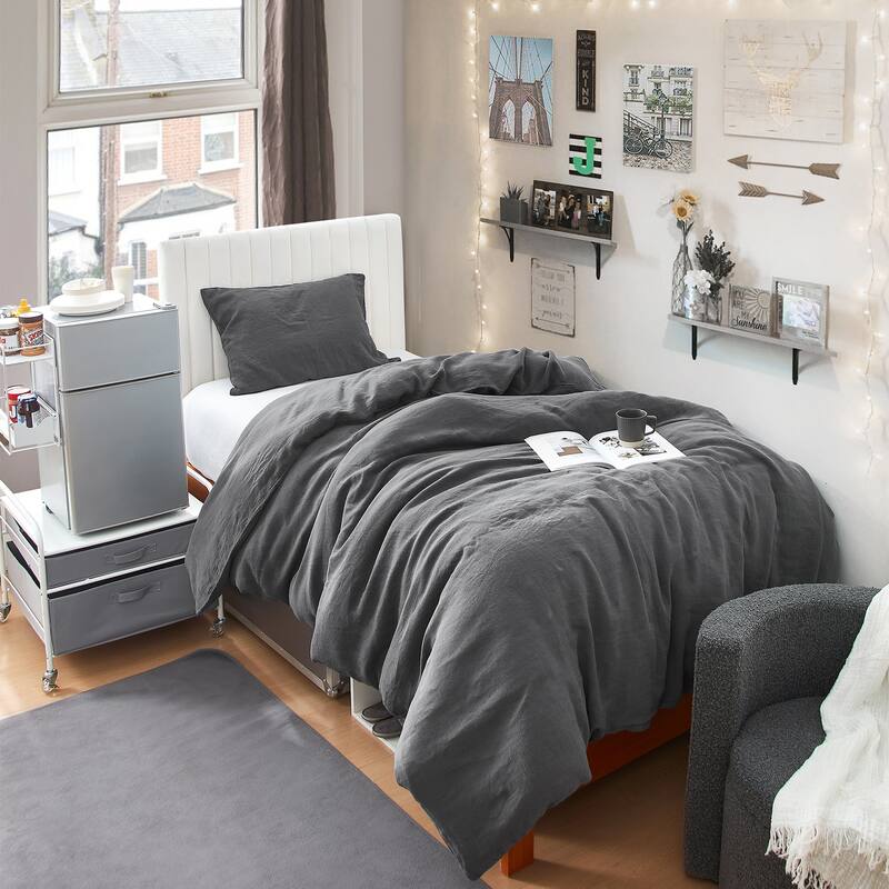 Dark Sky Reserve™ Portugal Made 100 Linen Oversized Duvet Cover