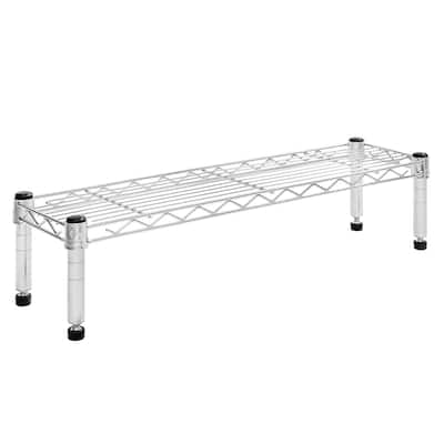 Chrome Wire Shelving with 1 Shelf - 8"d x 6"h