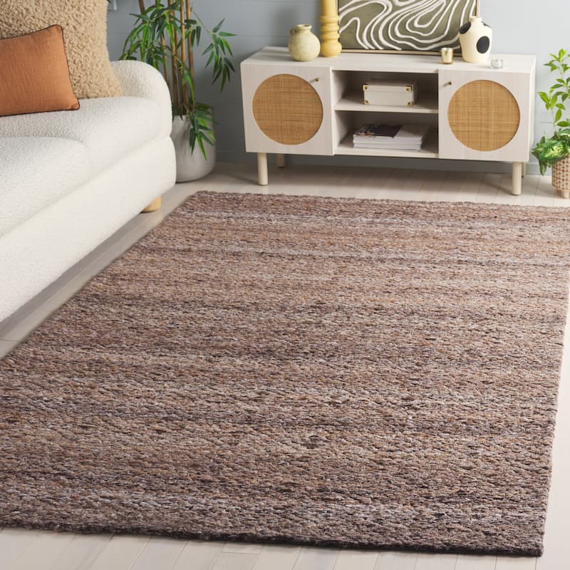 SAFAVIEH Handmade Harvest Kazuho Rug - Brown - 4' x 6'