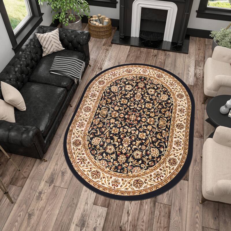 Soho Traditional Floral Indoor Area Rug