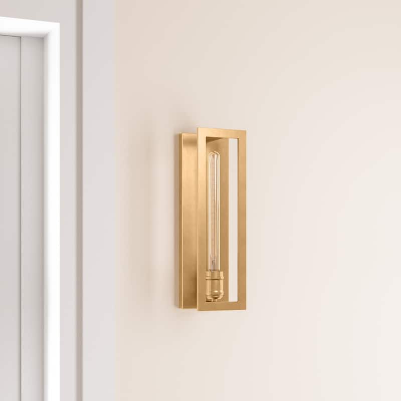 Brio Lighting Adelman 1 Light Wall Sconce - Gold