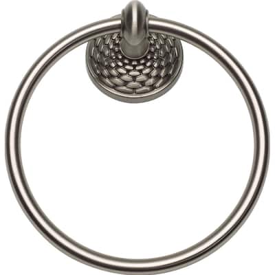 Atlas Homewares Mandalay Collection 6-3/4 Inch Round Towel Ring