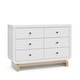 preview thumbnail 1 of 24, Storkcraft Santorini 6 Drawer Dresser White/Driftwood
