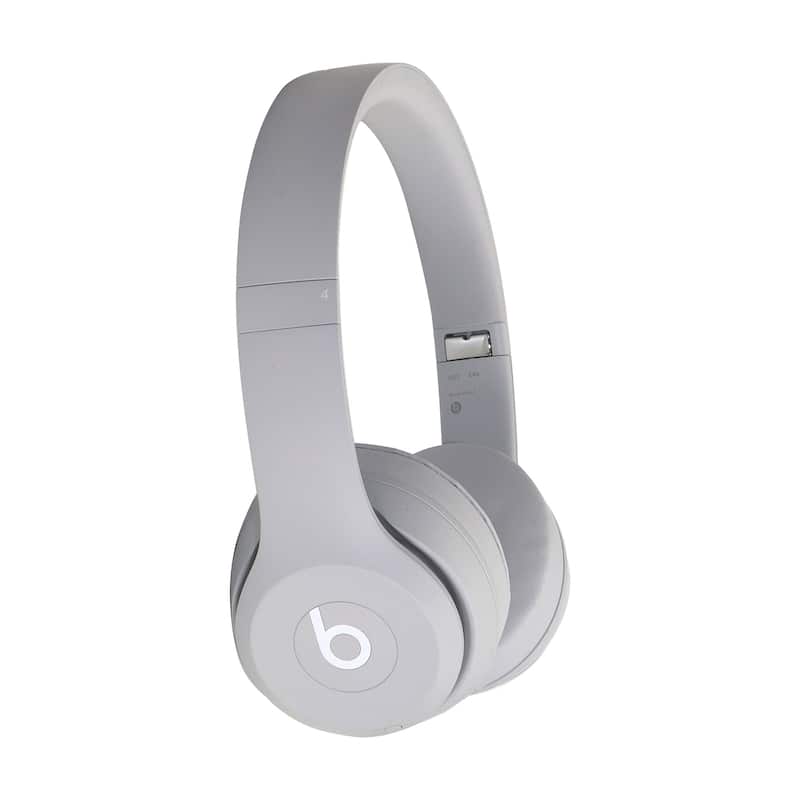 Beats Solo 4 Wireless On-Ear Bluetooth Headphones - Drenched Grey - Drenched Grey