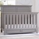preview thumbnail 8 of 12, Simmons Kids Oakmont Convertible Crib N More Rustic Haze