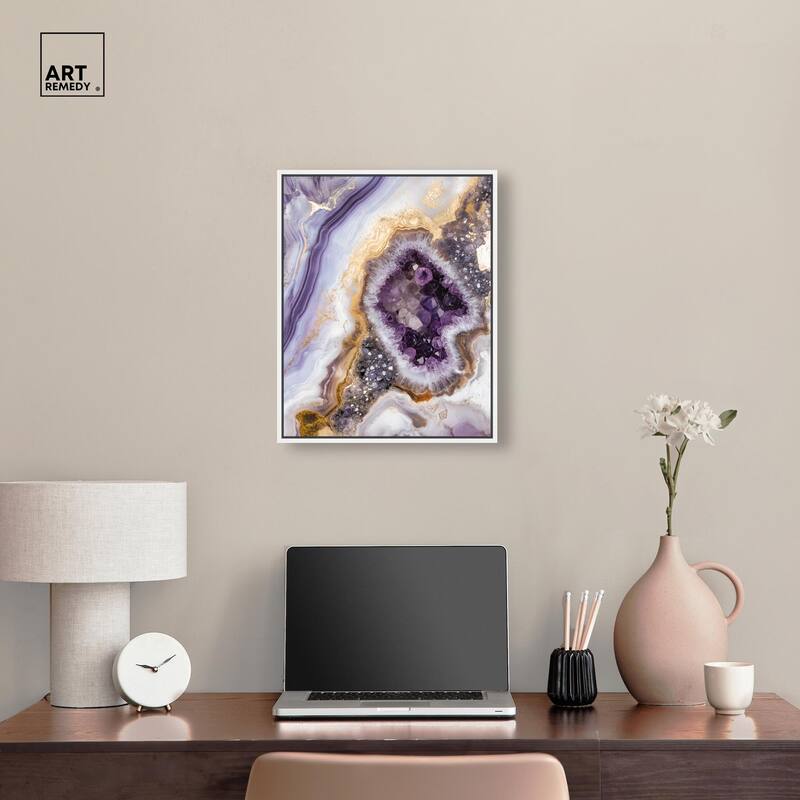 Amethystine Dream II Canvas by Art Remedy