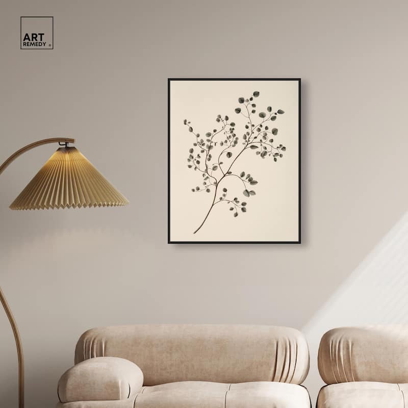 Bilberry Branch Canvas by Art Remedy