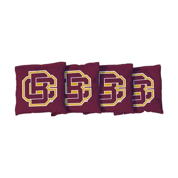 slide 2 of 3, Bethune Cookman Red Cornhole Bags All-Weather Resin Filled