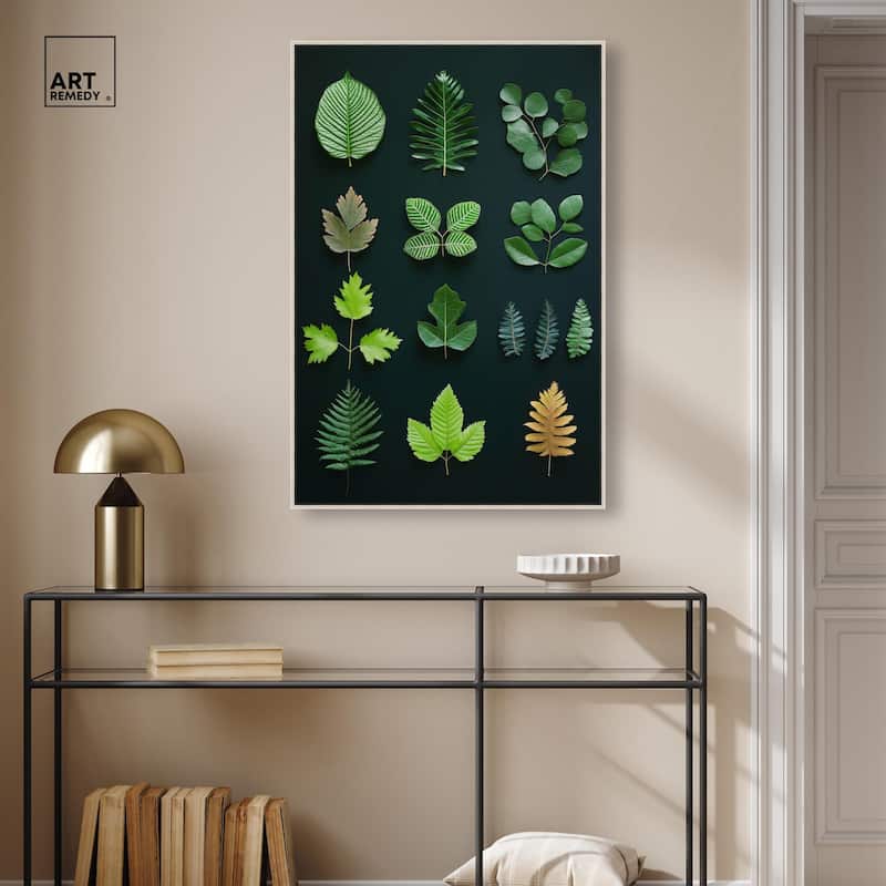 Leaf Library I Canvas by Art Remedy