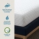 preview thumbnail 3 of 11, LUCID Comfort Collection 8-inch Gel Memory Foam Mattress