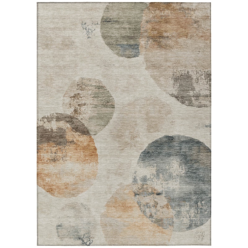 Machine Washable Indoor/ Outdoor Contemporary Micha Chantille Rug