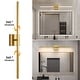 preview thumbnail 51 of 104, Modern Vanity Lighting Fixtures 24/30/39 inch Bathroom Vanity Lights Over Mirror Wall Sconce for Bathroom