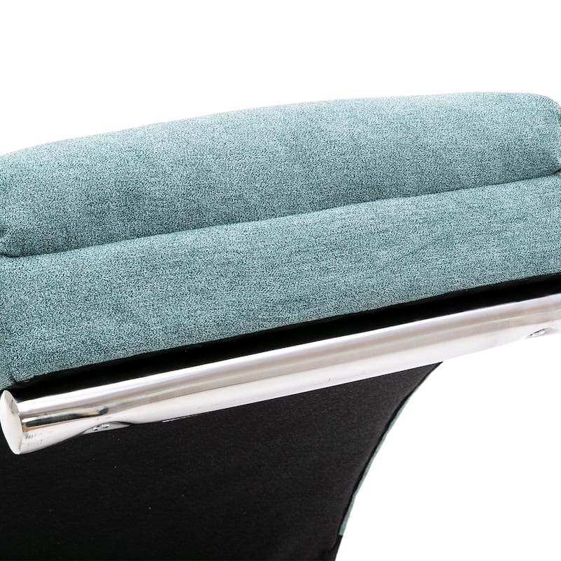 Linen Electric Massage Recliner Chaise Chair with Remote Control and Ergonomic Backrest