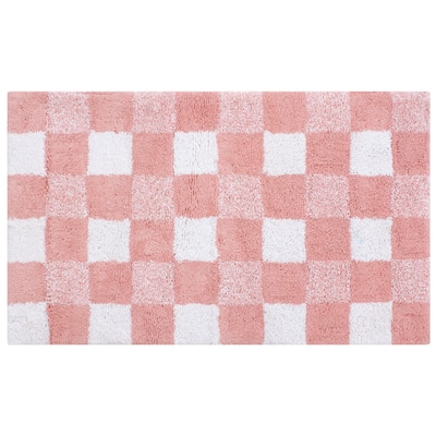 Chesapeake Cubic Bar Cotton Tufted Bath Rug 24"X40"