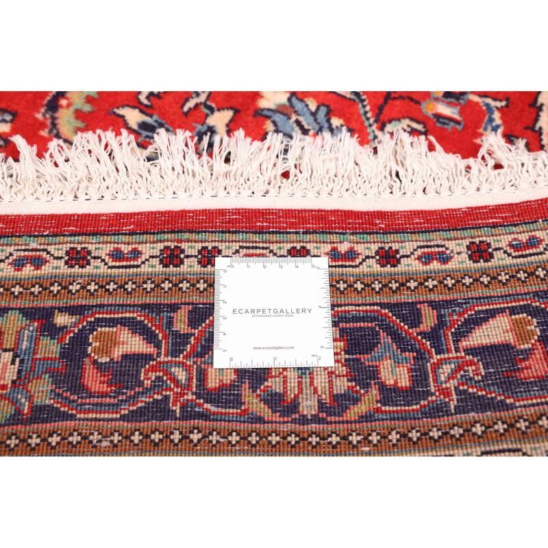 ECARPETGALLERY Hand-knotted Kayseri Vintage Red Wool Rug - 4'4 x 6'11